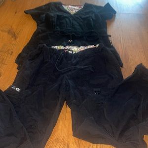 Size small koi scrub set